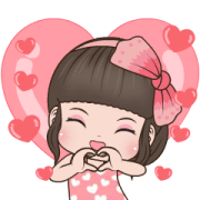 Cutie Tight Sticker for LINE & WhatsApp | ZIP: GIF & PNG