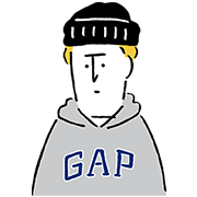 GAP Japan 20th Anniversary Stickers GAP Japan 20th Anniversary Stickers