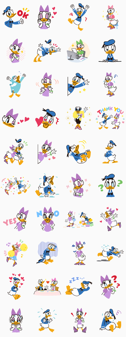 Donald & Daisy