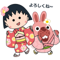 LINE PokoPoko & Chibi Maruko Stickers! + animated