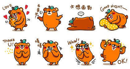 OB design ★ Orange Bear