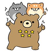 Plump Dog & Plump Cat × Exbear Plump-Dog-Plump-Cat-×-Exbear-