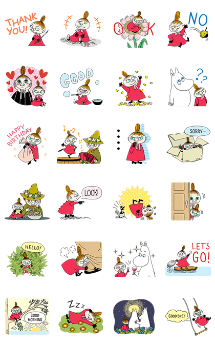 Little My: Animated Stickers