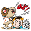 Miss Fruit & SweetChi play Baseball Miss Fruit & SweetChi play Baseball