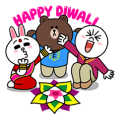 LINE Diwali Crackers