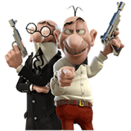 Mortadelo & Filemon: Mission Implausible LINE WhatsApp Sticker GIF PNG