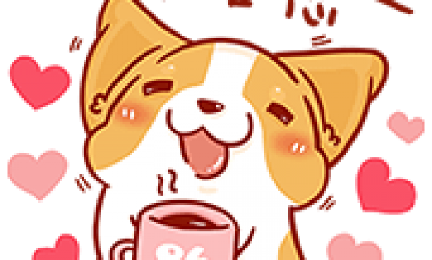 86 Shop Corgi Dog KaKa Sticker for LINE WhatsApp 86 Shop Corgi Dog KaKa Sticker for LINE WhatsApp