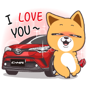 TOYOTA × Little Naughty Dog TOYOTA-×-Little-Naughty-Dog-