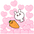 [Big Stickers] Moose The Rabbit & Carrot