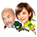 Naoto Takenaka & Natsuna SMBC Mobit