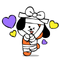 BT21: Halloween Party Sticker for LINE & WhatsApp | ZIP: GIF & PNG