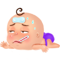 Free Be Yeu: Baby Emotions LINE sticker for WhatsApp