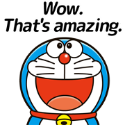 Doraemon's Animated Advice Sticker for LINE & WhatsApp | ZIP: GIF & PNG