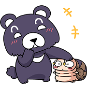 Excited Tumurin: Daily Life Free Excited Tumurin: Daily Life LINE sticker for WhatsApp