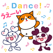 Free Futenyan × Kumapan LINE sticker for WhatsApp