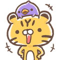 Free I'm A-Hoo 2 LINE sticker for WhatsApp