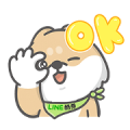 LINE Giftshop’s Free Stickers × Hi John