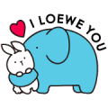 Loewe’s Bunny & Elephant