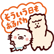 Mokmokchan × Uru-nyan Free Mokmokchan × Uru-nyan LINE sticker for WhatsApp