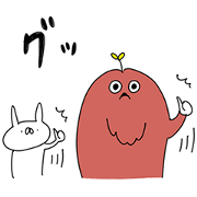 Mukku × USAGI TEIKOKU Mukku × USAGI TEIKOKU Sticker for LINE & WhatsApp | ZIP: GIF & PNG