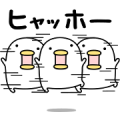 Free Noisy Chicken × Honda LINE sticker for WhatsApp