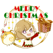 Pi Pi Cat Wishes You A Merry Christmas Sticker For Line Whatsapp Telegram Android Iphone Ios