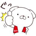 SUMITOMO LIFE × Cute White Dogs