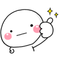 Free Shiromaru × Finess LINE sticker for WhatsApp