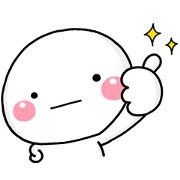 Free Shiromaru × Finess LINE sticker for WhatsApp