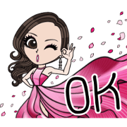 We Are Beauty: Animated We Are Beauty: Animated Sticker for LINE & WhatsApp | ZIP: GIF & PNG
