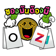 central Life × SmileyWorld central Life × SmileyWorld Sticker for LINE & WhatsApp | ZIP: GIF & PNG