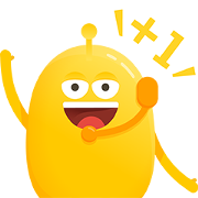 Free Alpha in the Office LINE sticker for WhatsApp