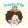 Jin × gudetama Animated Stickers
