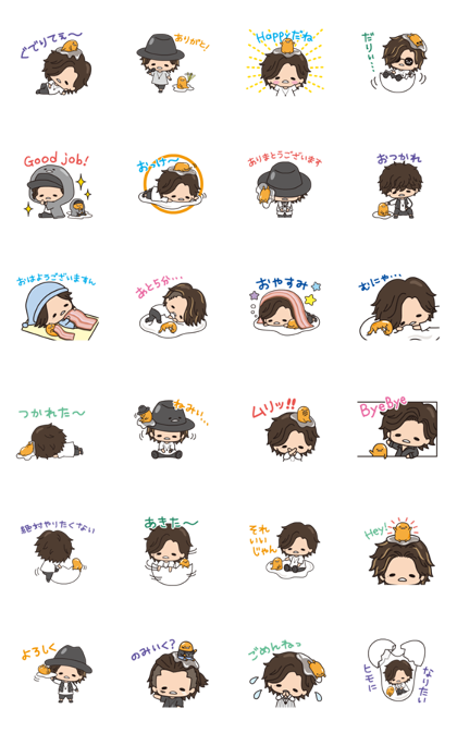 Jin × gudetama Animated Stickers Line Sticker GIF & PNG Pack: Animated & Transparent No Background | WhatsApp Sticker