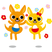 Kampo-kun Sticker for LINE & WhatsApp | ZIP: GIF & PNG