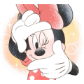Minnie Mouse: Cute Politeness Sticker for LINE & WhatsApp | ZIP: GIF & PNG