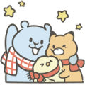 Pcone × Little Popcorn 16 Stickers Pcone × Little Popcorn 16 Stickers