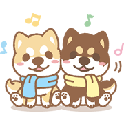 Shiba Inu Chai Chai: Males Gerak Sticker for LINE & WhatsApp | ZIP: GIF & PNG