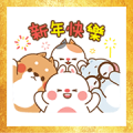 Tonton Friends CNY Stickers