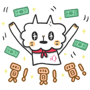 Free iQueen × Morita Chen LINE sticker for WhatsApp