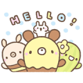 A Day in the Life of Bread Tree Sticker for LINE & WhatsApp | ZIP: GIF & PNG