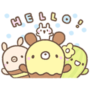 A Day in the Life of Bread Tree Sticker for LINE & WhatsApp | ZIP: GIF & PNG