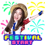 BNK48: BNK Festival BNK48: BNK Festival Sticker for LINE & WhatsApp | ZIP: GIF & PNG