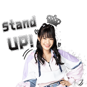 BNK48: Beginner Sticker for LINE & WhatsApp | ZIP: GIF & PNG