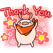 Buy123 TW × My Brother's Pigs Sticker for LINE & WhatsApp | ZIP: GIF & PNG