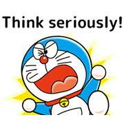 Doraemon: Moving Quotes Sticker for LINE & WhatsApp | ZIP: GIF & PNG