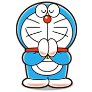  Doraemon  in Thailand Sticker  for LINE WhatsApp Telegram 