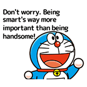 Doraemon's Animated Adages Sticker for LINE & WhatsApp | ZIP: GIF & PNG