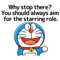 Doraemon's Animated Wisdom Sticker for LINE & WhatsApp | ZIP: GIF & PNG