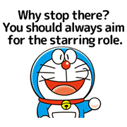 Doraemon's Animated Wisdom Sticker for LINE & WhatsApp | ZIP: GIF & PNG